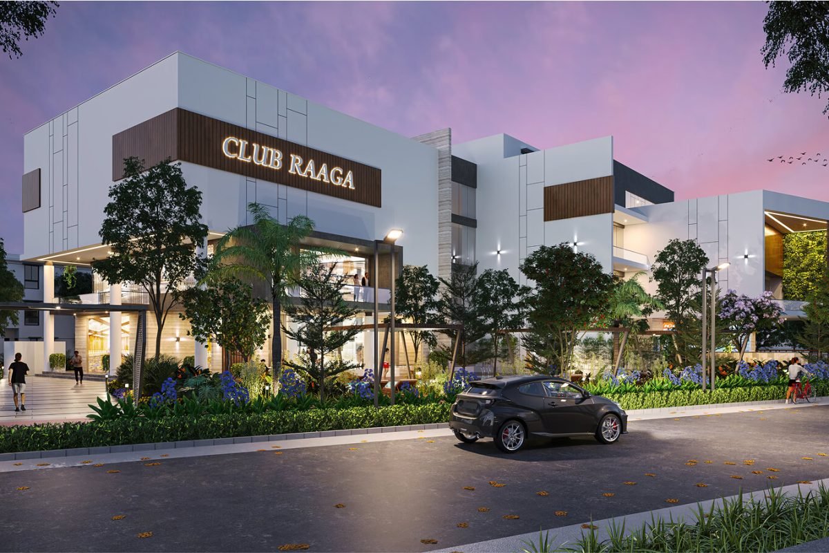 Clubhouse Evening View - NEW